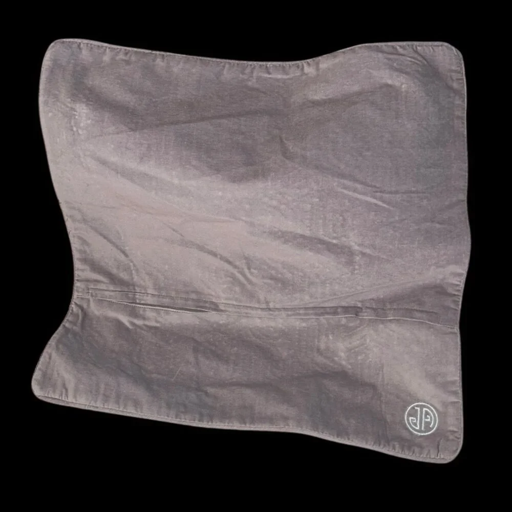 Jonathan Adler Bargello Hazard Ys wool velvet woven square pillow cover 20x20